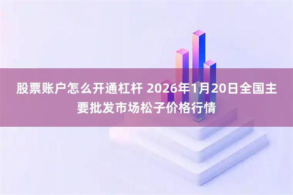 股票账户怎么开通杠杆 2026年1月20日全国主要批发市场松子价格行情